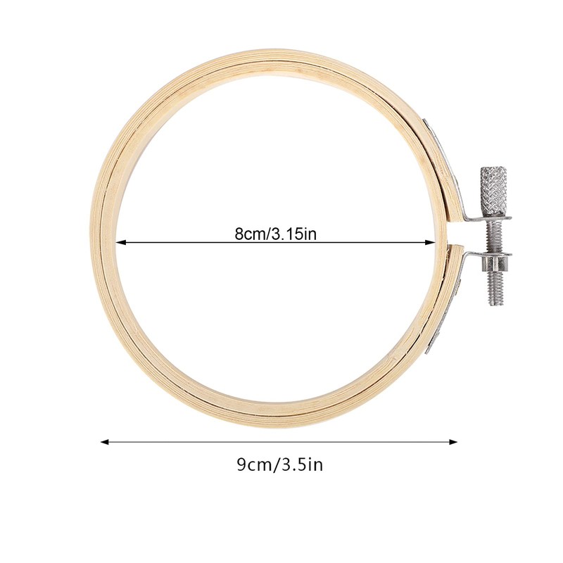 Embroidery Hoop Embroidery Hoops Inner Diameter 8 cm Outer Diameter