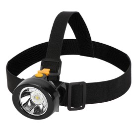 Rechargeable LED Cap Mining Lamp for Hard Hat Helmet, Waterproof Explosion-Proof Miner Headlight Flashlight for Outdoor Work, Tunnel, Coal Mine, Hunting, Fishing, Camping, Caving, Construction