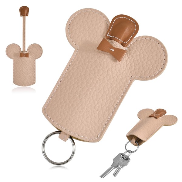 Key Case for Women Men Cute Animal Key Holder Strappy