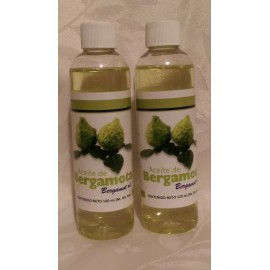 Bergamot Oil //Aceite de Bergamota 100% Natural { 2 bottles of 120 ml Ea }