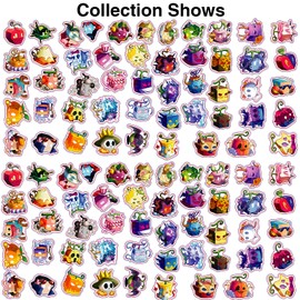 GTOTd Devil Fruit Stickers (Pack of 100) Anime Gifts Merch for Laptop Water Bottle Phone Accessories Car Bumper Window Helmet Decor Teens