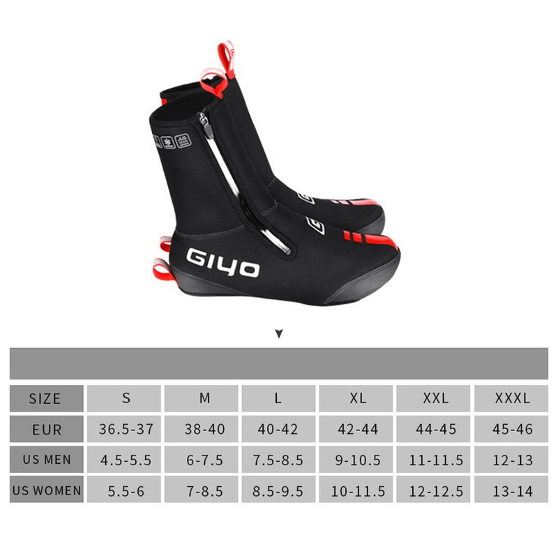Cycle Shoe Covers Waterproof Windproof Warm Overshoes MTB Road Bicycle