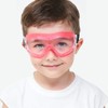COMLZD Children's Safety Glasses for Nerf Games Shockproof Lenses Anti-Fog