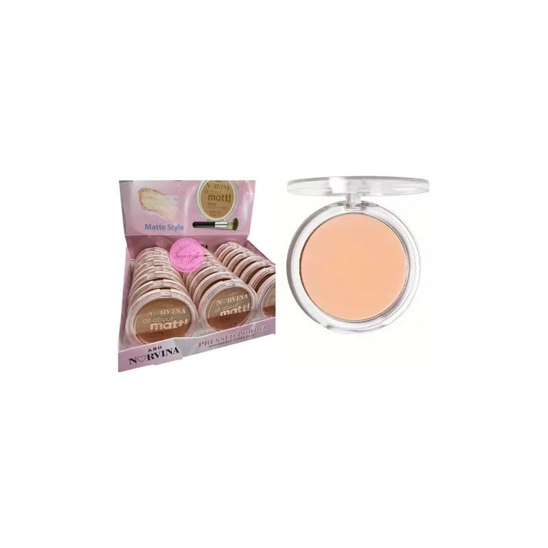 Base De Maquillaje En Polvo Matt Fixing Mayoreo 24 Pz