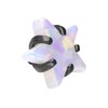 PIERCINGLINE Titanium Dermal Anchor Piercing Attachment Star + Synthetic Opal,