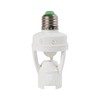 Light Socket Adapter, Screw-in Motion Sensor Bulb Holder for Indoor/Outdoor
