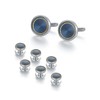 UJOY Men's Jewelry Cufflinks and Studs for Tuxedo Shirts for