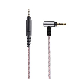 High Purity Monocrystalline Copper Replacement for SRH840 SRH940 SRH440 SRH750DJ SHP8900 SHP9000 SHP895 Vivabo [Plug 2.5mm 4 Pole Balanced] Upgrade Cable Headphone Cable