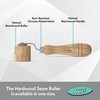Axus Decor Hardwood Seam Roller (Gray Series) Wallpaper Roller with