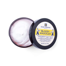 Duke Cannon Supply Co. - Bloody Knuckles Hand Repair Balm, Unscented (5 oz) Superior Grade Hand Protection and Repair Cream for Hard Working Hands