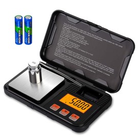 Jewelry Scale 0.01g-200g Carat Scale Precision 0.01g Portable Electronic Scale Portable Scale Precision Digital Scale Commercial Electronic Balance for Jewelry Food Powder Coin