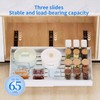 Pull out Cabinet Organizer, Depth(20.87'') and Expandable Width(12.60"-20.47") Heavy Duty
