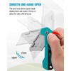 WORKPRO Folding Utility Knife, Mini Box Cutter with Quick Open