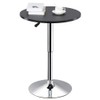 Yaheetech Round Pub Bar Table High Top Table Cocktail Table