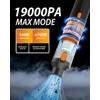 NIMBLYTECH Handheld Car Vacuum Cleaner, 19000Pa High Power Suction &