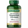 Nature’s Bounty Nature's Bounty High Absorption Magnesium Glycinate 240 mg,