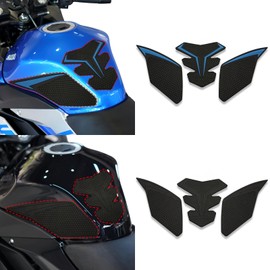 Tank Pad for Suzuki GSX250R GSX 250R DN12B DN11A Motorcycle Gas Tank Protector Fuel Tank Sticker Accessories Parts Anti-Scratch Durable Honeycomb Design (Blue)