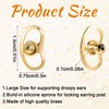 8PCS Earring Backs Lifters – Secure Locking Backings for Heavy