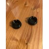Unbranded PAIR Jazzy Power Chair Caster FORK CAPS Covers for