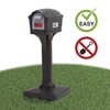 Simplay3 American Home 42002R-04 Dig-Free Easy Up Classic Mailbox –