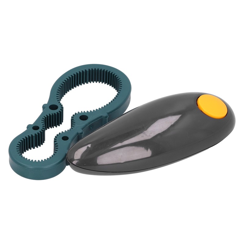 Black Automatic Can Opener OneTouch Electric Tin Bottle Opening Tool