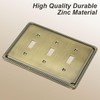 Henne Bery Rope Edge Decorative Wall Plate Switch Plate Outlet