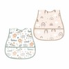 Baby Bib Wipe Clean Baby Bib Feeding Bibs with Food
