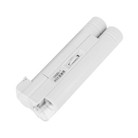 Plastic Magnifier LED Microscope Handheld Pocket Sized Microscope 40X Zoom Soldering Inspection for Universal Phones for Reading Hobbyists