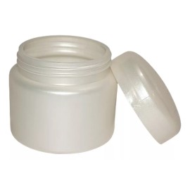 Unbranded 100 Frasco Tarro Pomadero 150 Ml Gr Estetico Plástico Perla