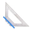 Woodworking Triangle Ruler Carpenter Square 140mm Dual Scale Measuring Scribing