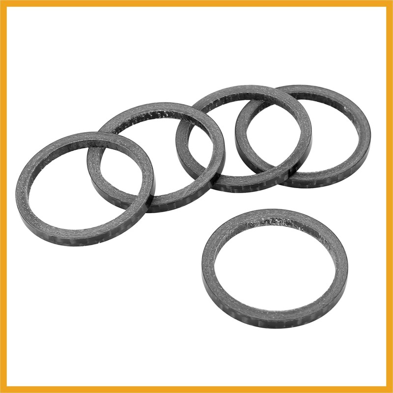 Partuto 5pcs Headset Spacer Fit 1 1/8 Inch Stem for