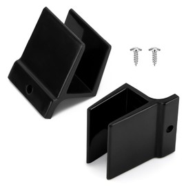 M6209 Sliding Shower Door Bottom Guide, For Glass Sliding (Top Hung) Shower Doors, 1/2" Wide Shower Door Plastic Track Guide, Shower Door Divider Glides Guide- Enhances Sliding Of The Shower Door