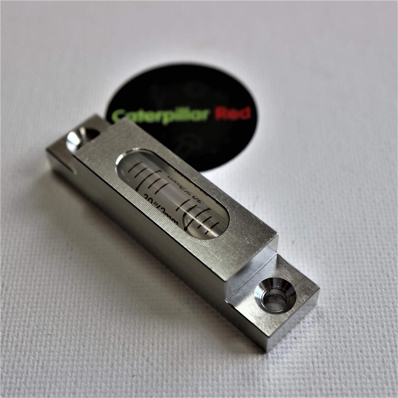Metal Precision Level, Glass Vial, Spirit Bubble Level, Accurate, Clear,
