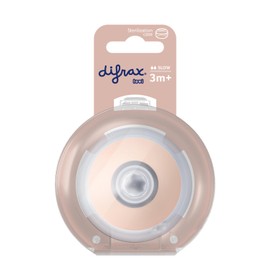 Difrax Lovi Teat for Baby Bottles S - 3+ Months - Mammafeel Baby Bottle Teat - BPA-Free and Imitates Breastfeeding