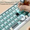 ZUOYA GMK61 60% Mechanical Keyboard Kit,Triple Mode BT5.0/ Wired/2.4GHz Wireless
