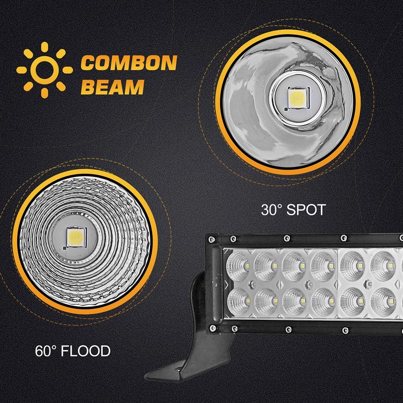 Wsays 50 inch 288W LED Light Bar Compatible with Honda