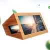 12inch Wood Grain HD Foldable Waterproof Mobile Phone Screen Amplifier