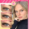 JIMIRE Venus Lash Clusters with Bottom Lashes Natural Look Wispy