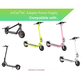 eeTao 42V 1.5A AC/DC Adapter Charger Compatible with Journey 2.0 H1-JNY2 H1-JNY2-BLK DSA-JNY DSA-JNY-BLK H1-JNY2-WHT H1-JNY2-PNK H1-JNY2-YLW 36V 6Ah Li-ion Battery 350W Electric Scooter Power Supply