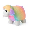 Mousehouse Gifts 25cm Adorable Rainbow lamb/sheep Stuffed animal teddy soft