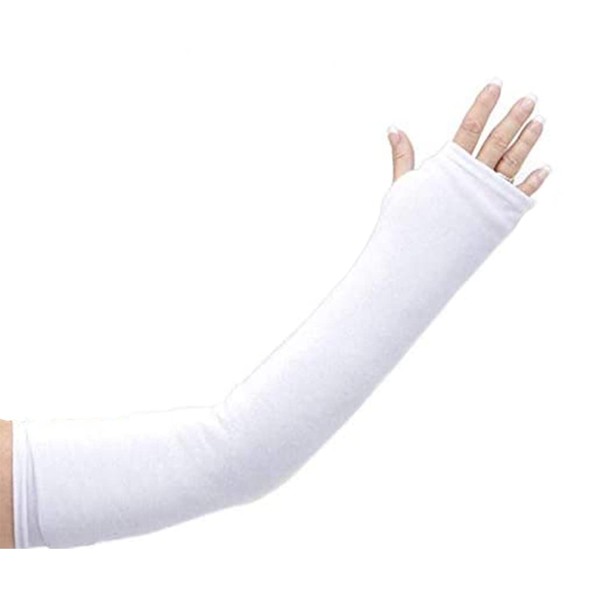 CastCoverz! Designer Arm Cast Cover - White - Medium Long: