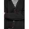 s.Oliver Cotton Blend Cardigan, black