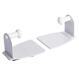 EHOMEA2Z Magnetic Paper Towel Holder Heavy Duty Steel Refrigerator Kitchen Fridge Bar Grill BBQ RV (White, 1)