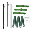 FCENDS Tree Stake Kit, Heavy Duty Anchor Support for Young