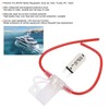 Fuse Holder with T3 Manual Reset Fuse Wire 25Amp 12AWG