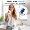 Daviky Smart Pill Organizer with Alarm, Bluetooth Daily Once a