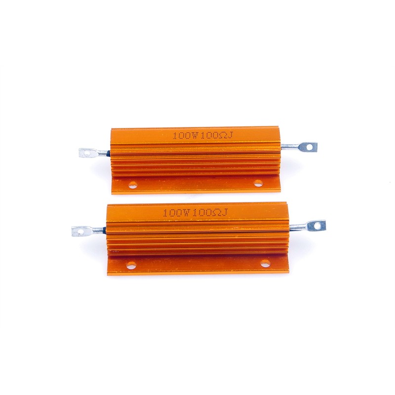 LM YN 100 Watt 100 Ohm 5% Wirewound Resistor Electronic