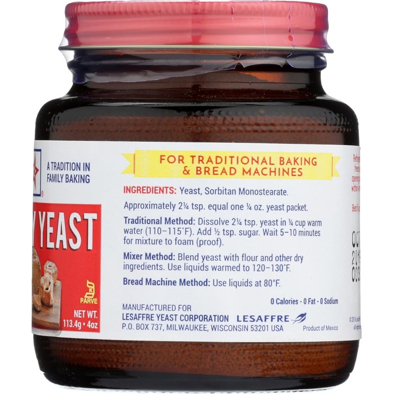 Red Star Active Dry Yeast -- 4 oz - 2