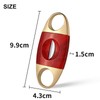 Cigar Cutter V Cut Stainless Steel Blade Cigar Cutter Guillotine