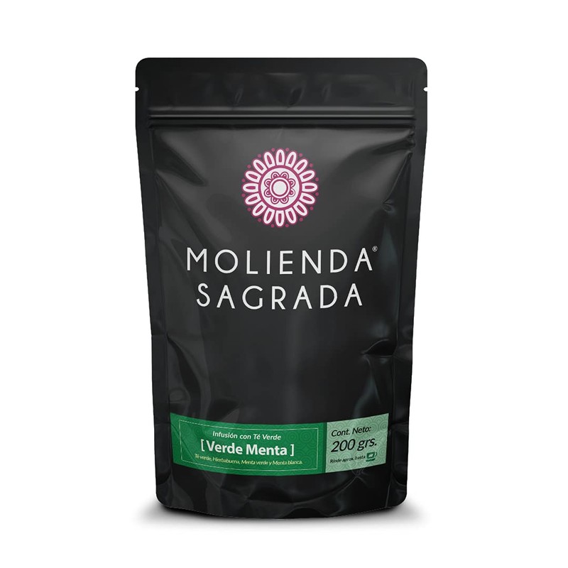 Molienda Sagrada Té Verde Menta/Infusión de Menta y Hierbabuena con